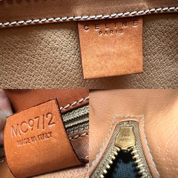 Celine Macadam gusset tote bag - Picture 13 of 17